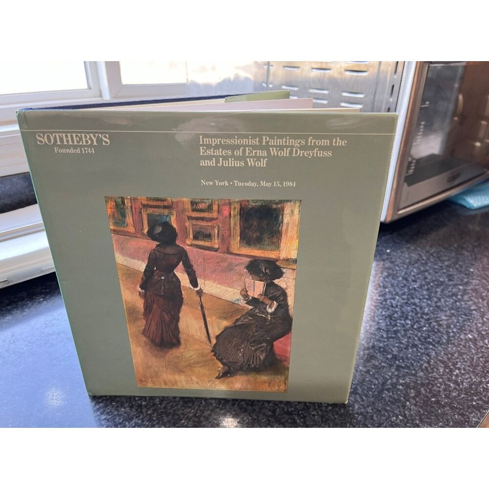 Sotheby's Impressionist Paintings Estates of Erna Wolf Dreyfuss and Julius Wolf